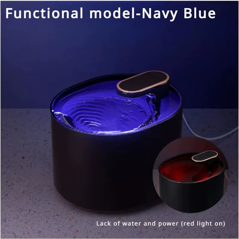 3L Functional Model Auto Cat Water Fountain Filter Automatic Sensor Drinker