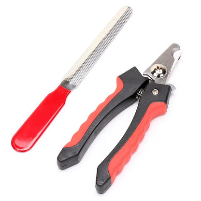 Pet ProGroom™ – Professional Nail Clippers & Heavy-Duty Nail File for Dogs & Cats